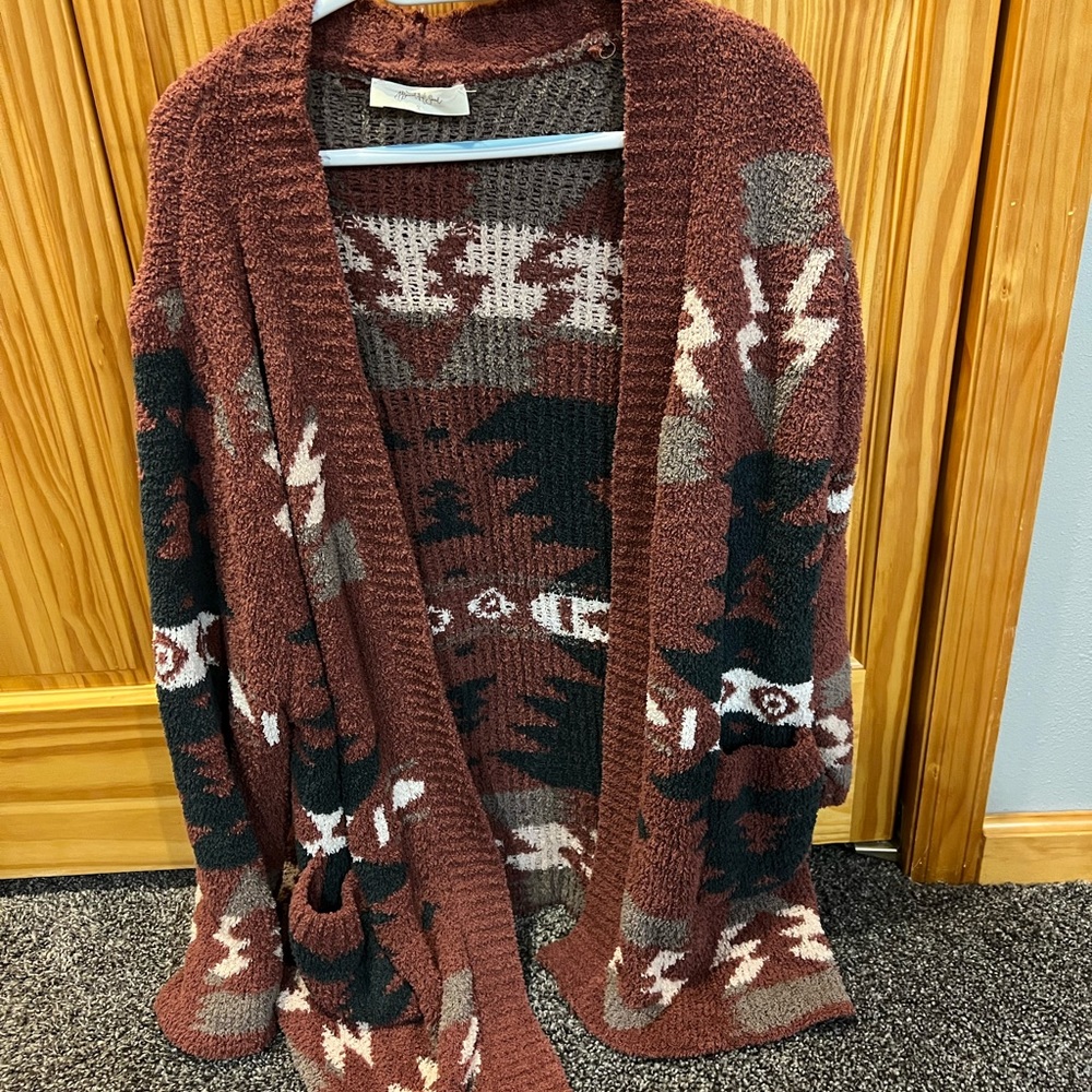 Altar’d State Aztec Southwestern Cardigan